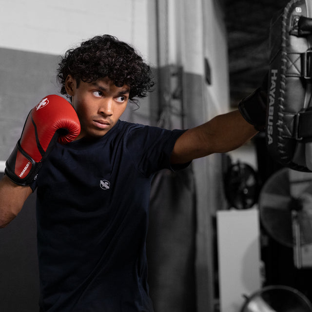 Gants de boxe Hayabusa E1 Enfant – Rouge/Noir