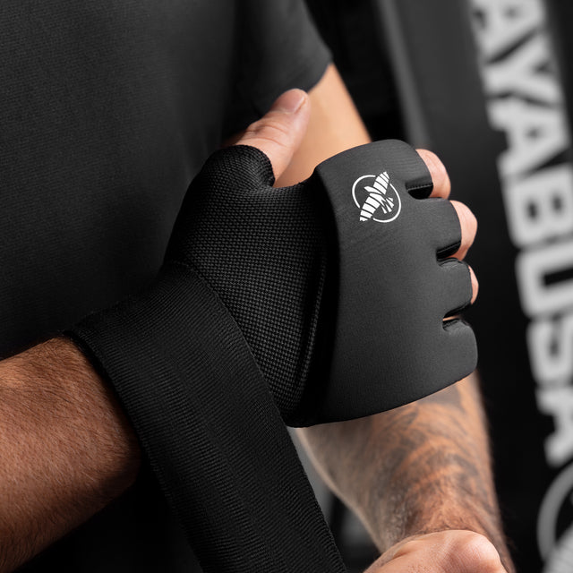 Hayabusa Inderhandsker Elite Quick Wraps - Sort