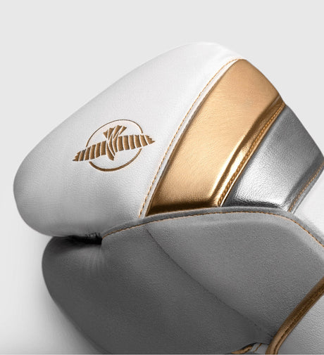 Hayabusa Boksehandsker T3 – Hvid/Guld – Boksehandsker