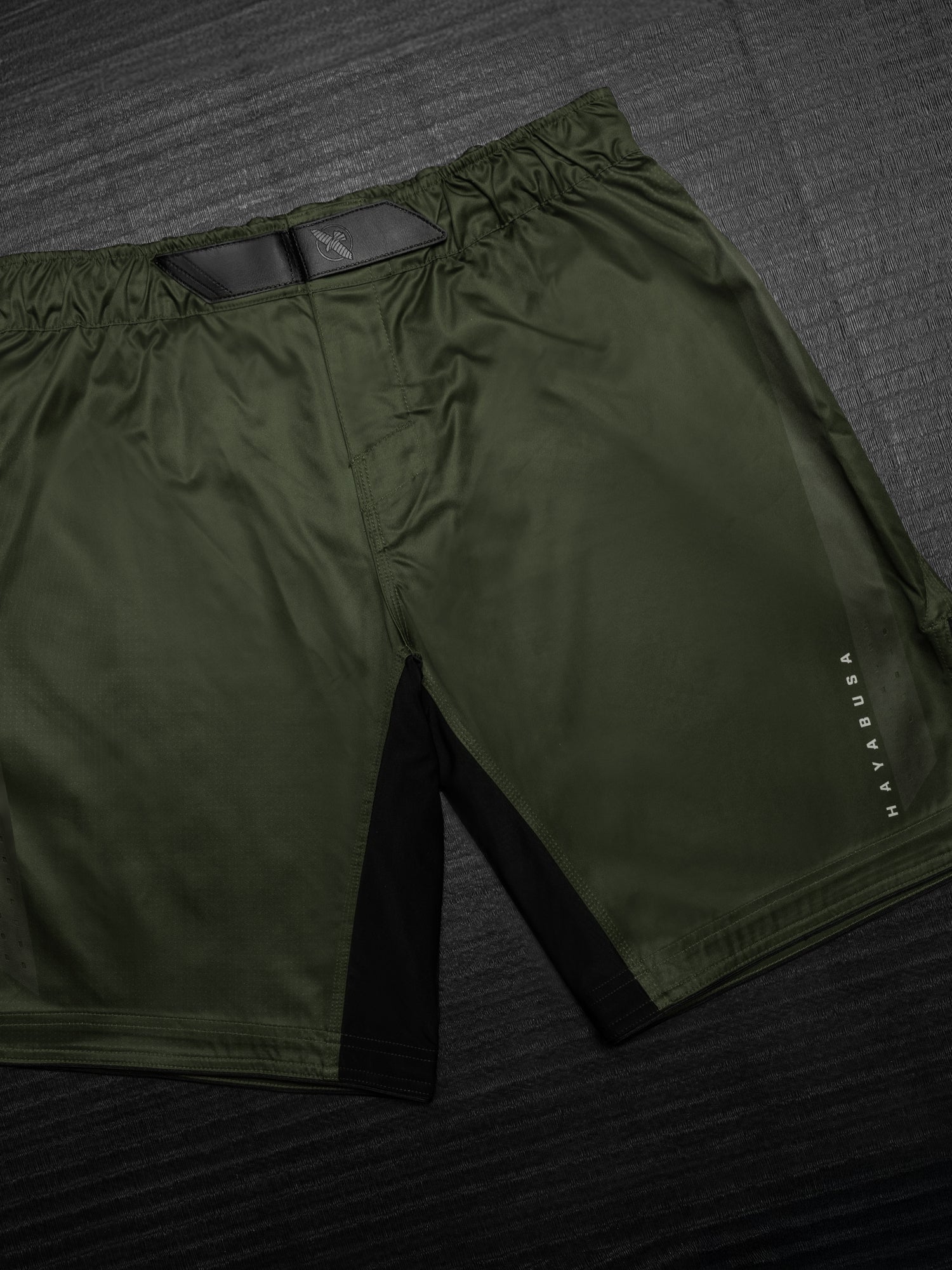 Hayabusa MMA-Shorts Core Lang – Dunkelgrün