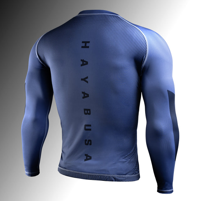Hayabusa Rashguard Core Långärmad – Blå