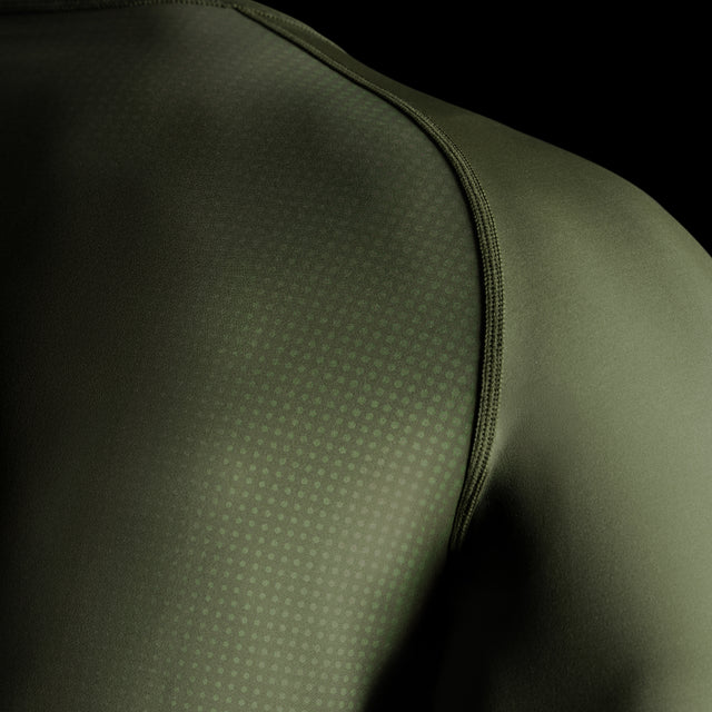 Rashguard Hayabusa Core Maniche Lunghe – Verde Scuro