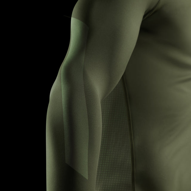 Rashguard Hayabusa Core Maniche Lunghe – Verde Scuro