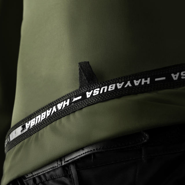 Rashguard Hayabusa Core Maniche Lunghe – Verde Scuro