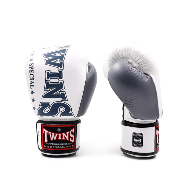 Twins Boxhandschuhe BGVL8 – Weiß/Grau