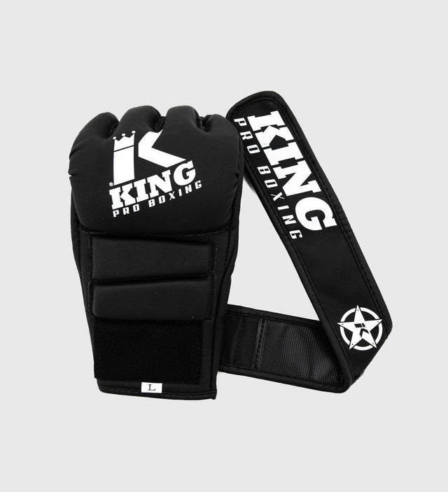 Luvas de MMA King Revo 2 – Preto/Branco