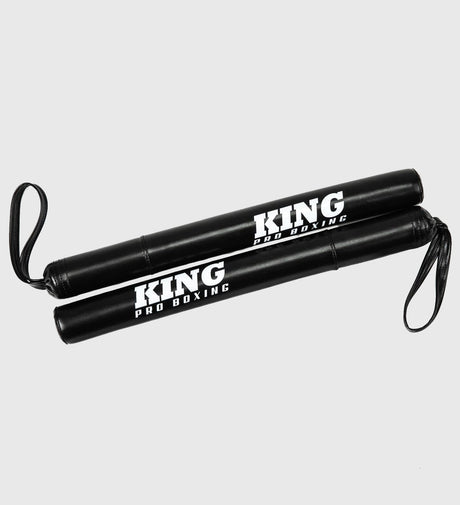 Bastoane și paddle-uri King Pro Boxing Striking Sticks Revo – Negru/Alb