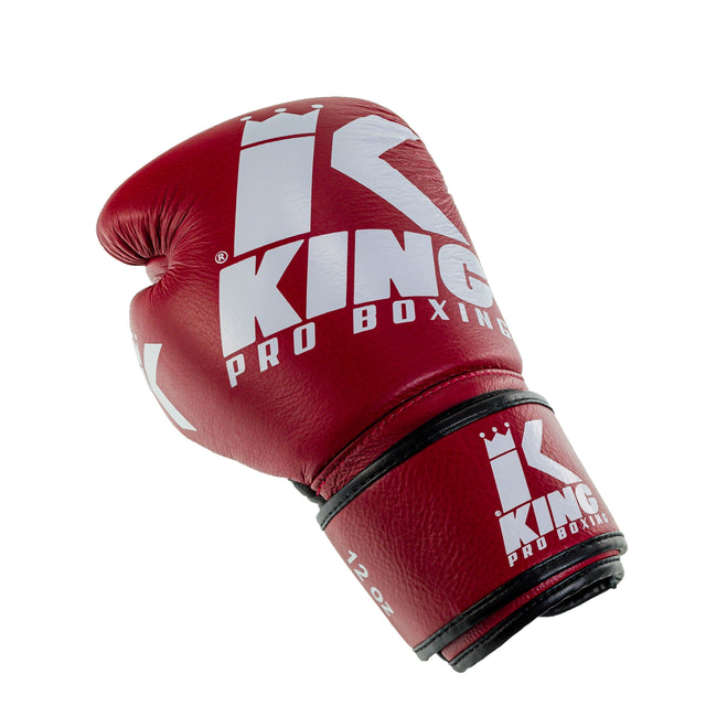 King Pro Boxing Boksehandsker Platinum - Rød/Sort