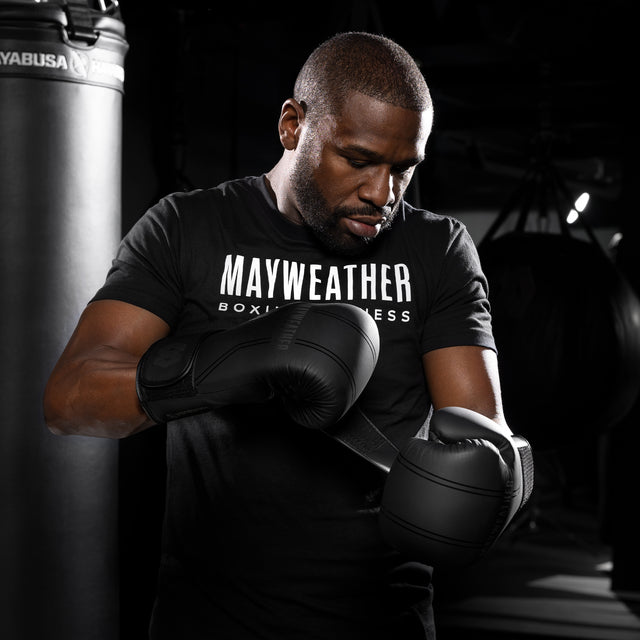 Rękawice bokserskie Hayabusa x Mayweather Contender – Czarne/Czarne