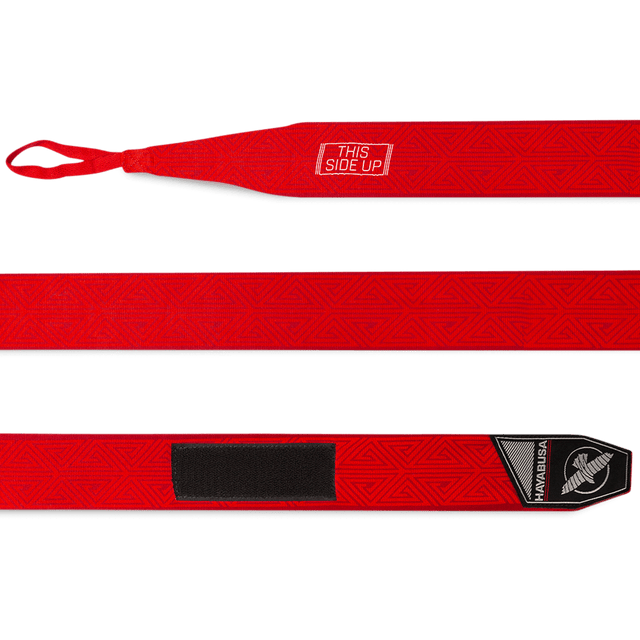 Hayabusa Boxningslindor Perfect Stretch - Rött Tribal
