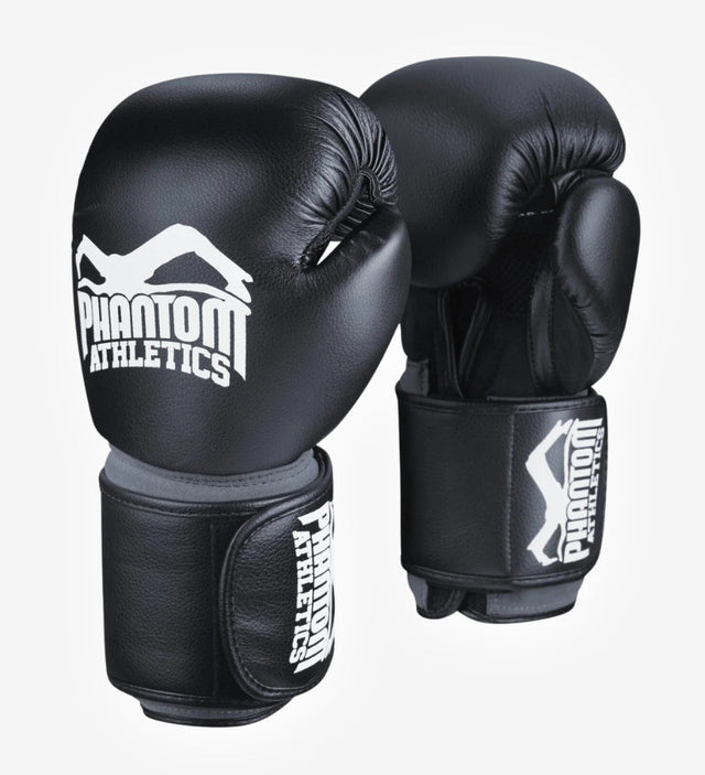 Gants de boxe Phantom Elite ATF – Noir/Blanc – Gants de boxe