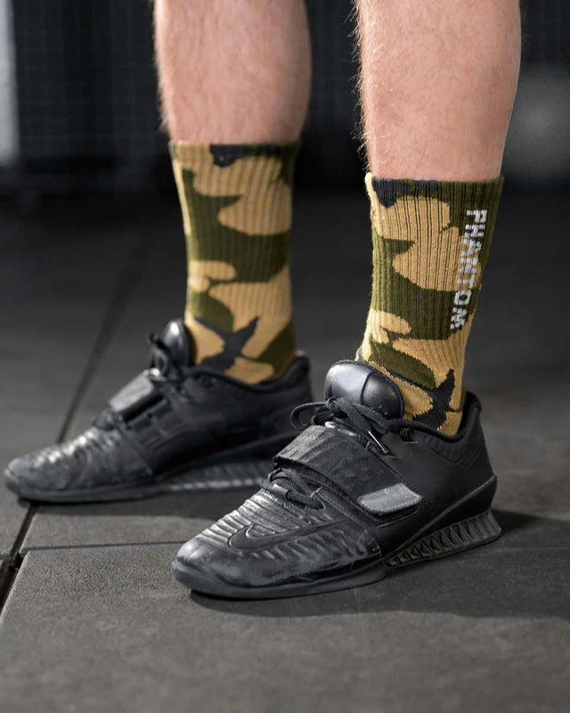 Ponožky Phantom Athletics Performance – Woodland Camo