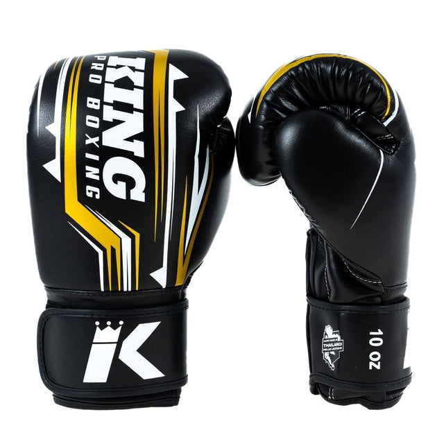 King Pro Boxing Boksehandsker BG Spartan – Sort/Gul