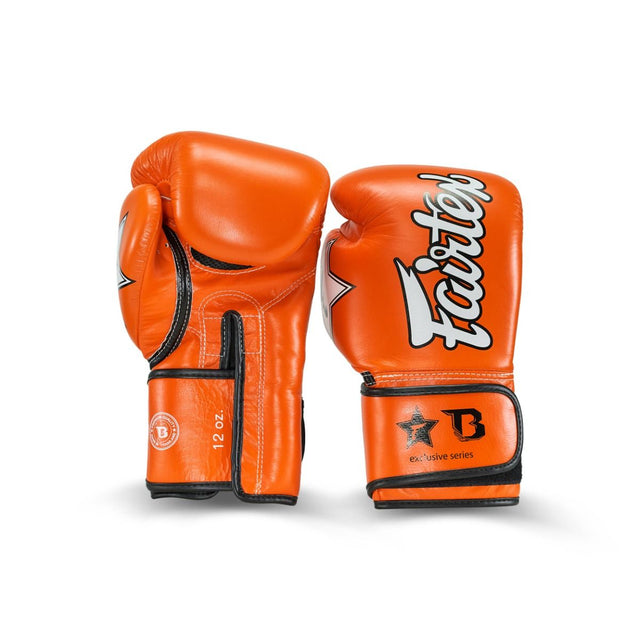 Boxerské rukavice Fairtex FXB – Oranžové