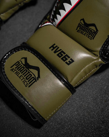 Gants de MMA Phantom Athletics Fight Squad – Vert militaire