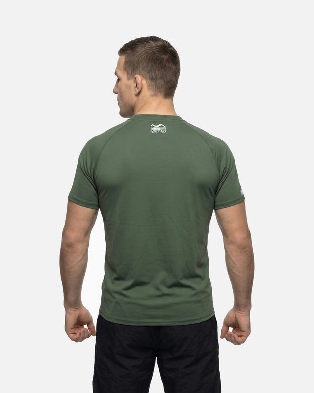 Camiseta de entrenamiento Phantom Athletics Tactic manga corta – Verde