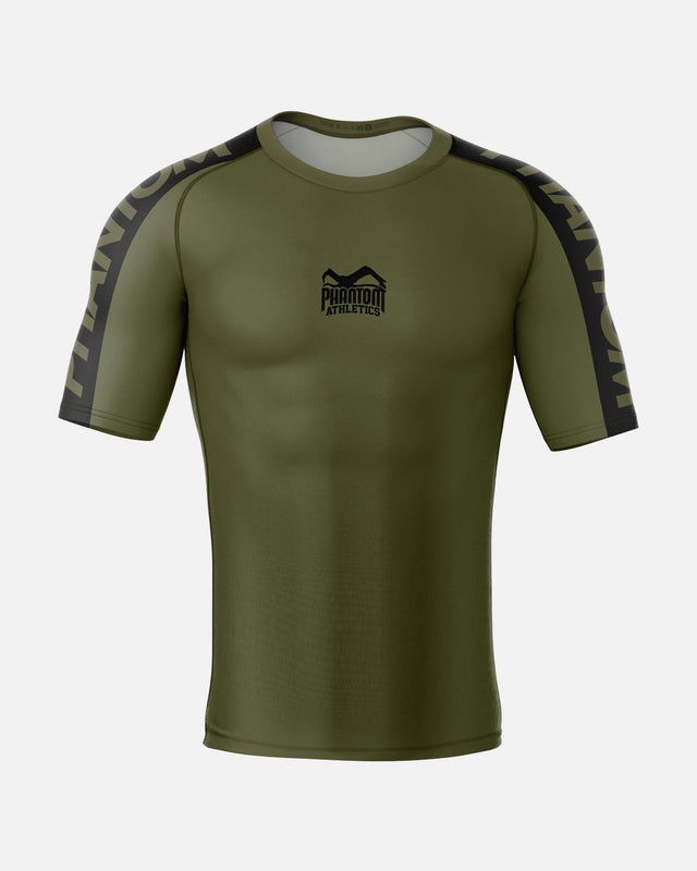 Rashguard Phantom Athletics EVO Apex Manches courtes – Bleu