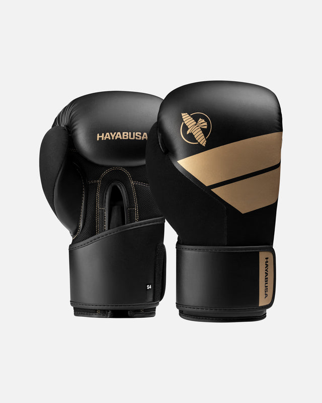 Mănuși de box Hayabusa S4 – Negru/Auriu