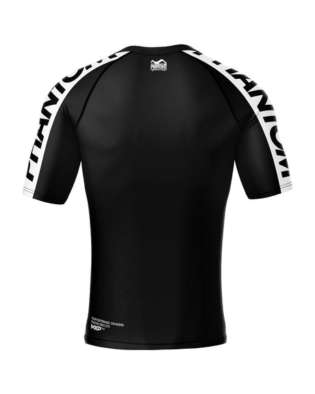 Phantom Athletics Rashguard EVO Apex Kurzarm – Schwarz