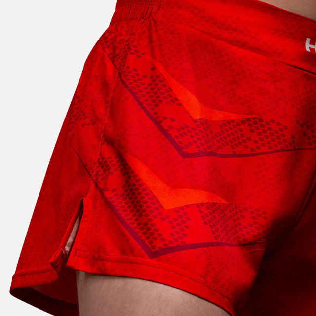 Pantalones de Muay Thai Hayabusa Arrow – Rojo