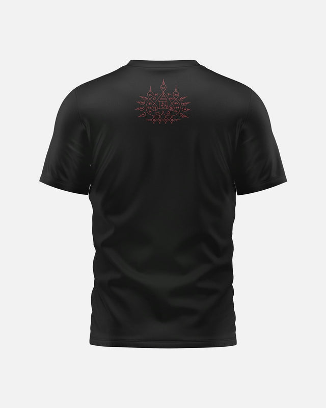 8 WEAPONS T-Shirt 8 Ways Yant 2.0 – Schwarz/Bordeaux