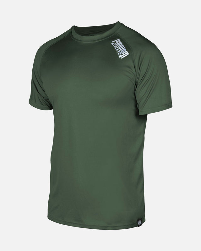 Camiseta de entrenamiento Phantom Athletics Tactic manga corta – Verde