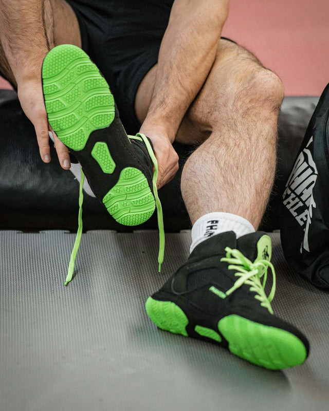Phantom Athletics Brottningsskor Tactic Barn – Neon Grön