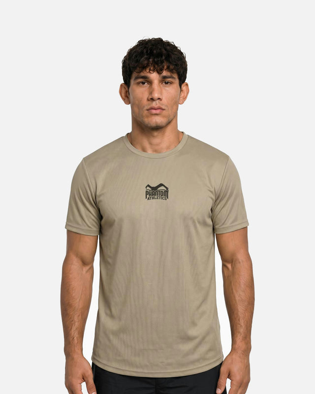 Tricou antrenament Phantom Athletics EVO Apex – Bej