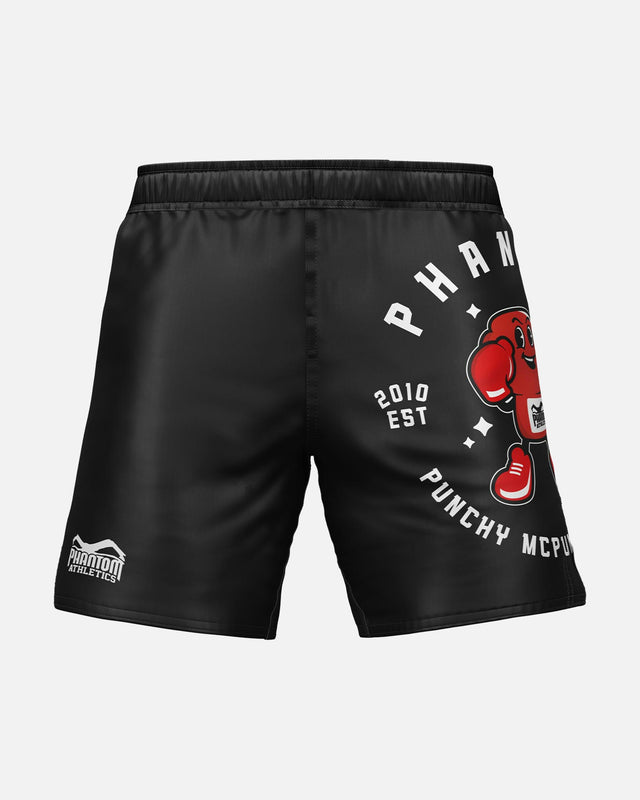 Pantalones de MMA Phantom Athletics EVO Punchy – Negro/Rojo