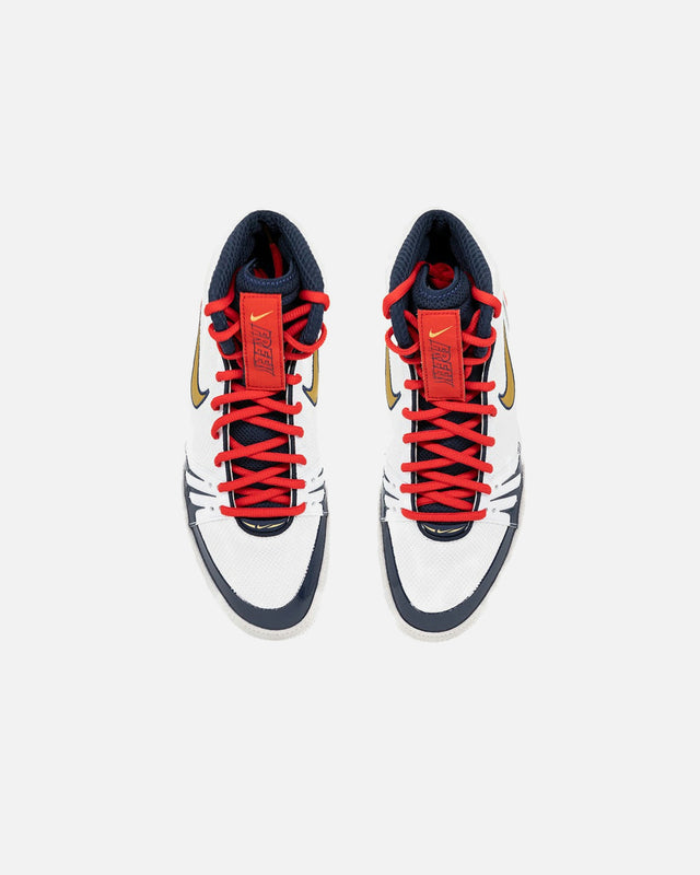 Nike Ringerschuhe Freek SE – Weiß/Gold/Marineblau