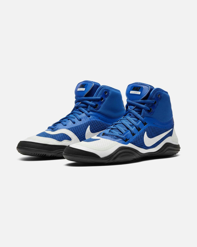 Botas de luta Nike Hypersweep – Azul/Branco