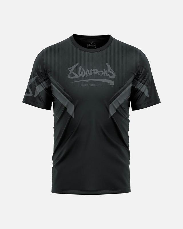8 WEAPONS T-Shirt Shift – Svart