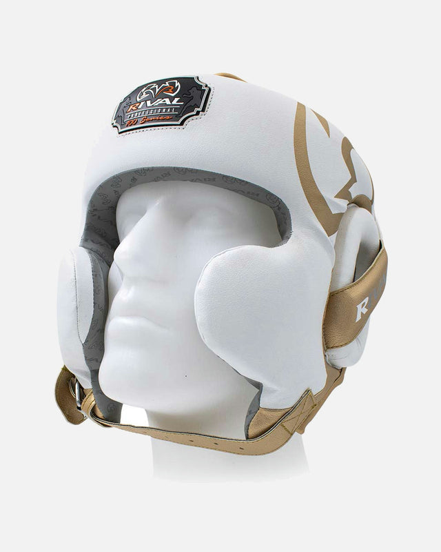 Rival Chrániče hlavy RHG100 Professional – Bílá/Zlatá