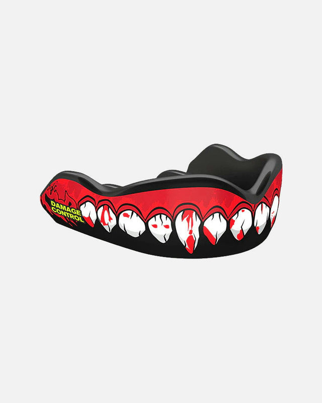 Protège-dents Damage Control Bleeding Fangs – Rouge