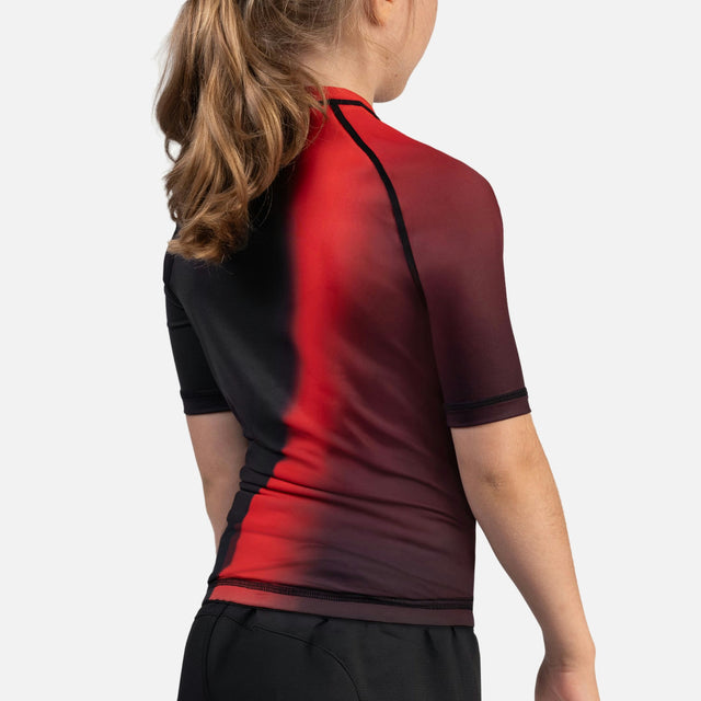 Hayabusa Rashguard Apex Nova Short Sleeves Kids – Red