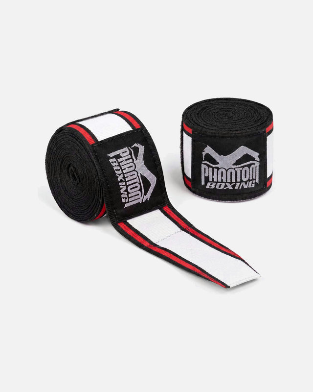 Boxerské bandáže Phantom Athletics MT-Pro – Červené