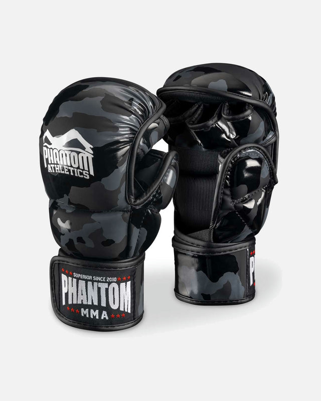 Gants de MMA Phantom Athletics APEX – Noir/Camo