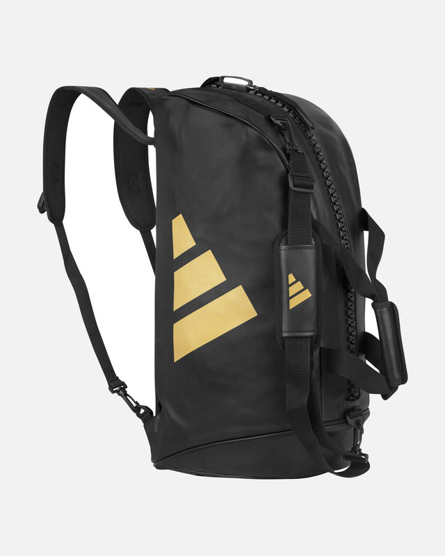 Genți de sport Adidas 2in1 Bag PU COMBAT – Negru/Auriu