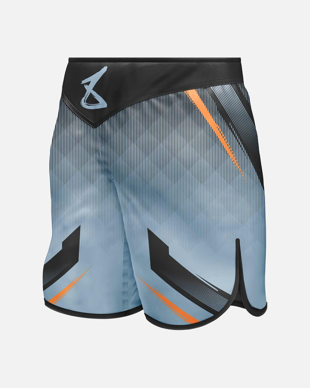 Pantalones de MMA 8 WEAPONS Shift – Gris hielo/Naranja