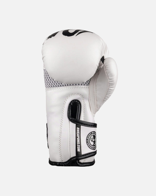 Dětské boxerské rukavice 8 WEAPONS Unlimited 2.0 – Bílé/Černé