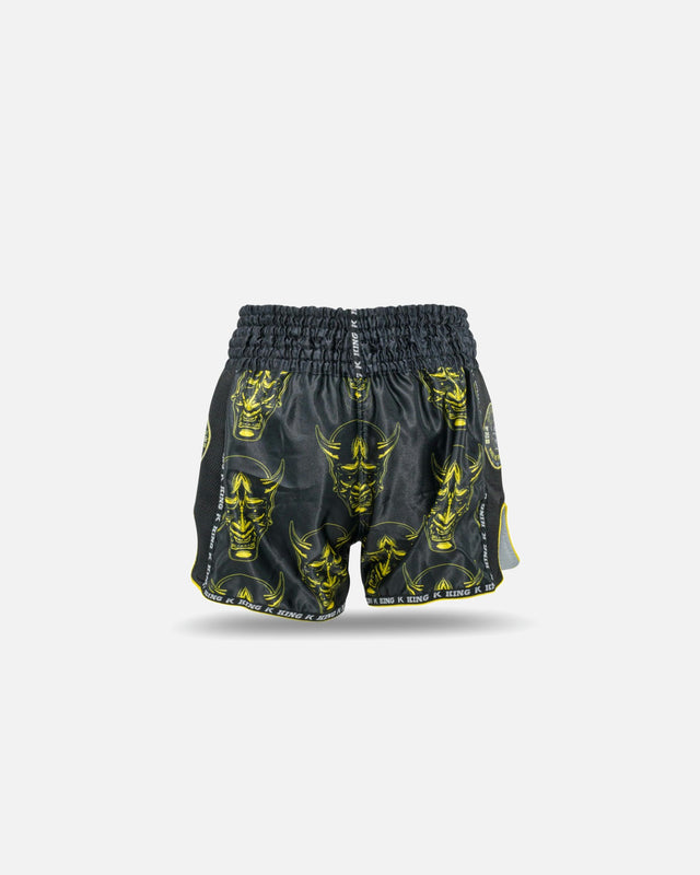 Pantaloncini Muay Thai King Pro Boxing Devil – Nero