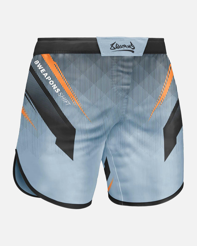 Pantalones de MMA 8 WEAPONS Shift – Gris hielo/Naranja