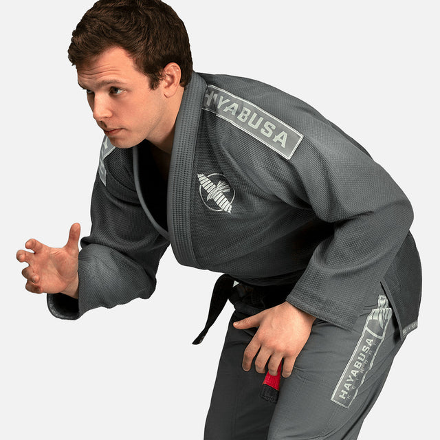 Kimono BJJ Hayabusa Lightweight – Gri