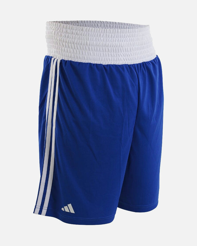 Calções de boxe Adidas Punch Line – Azul/Branco