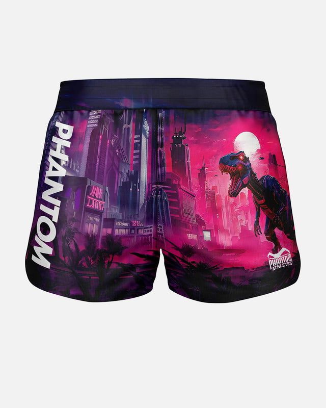 Phantom Athletics MMA-shorts FUSION-R Cyber-X – Lilla/Blå