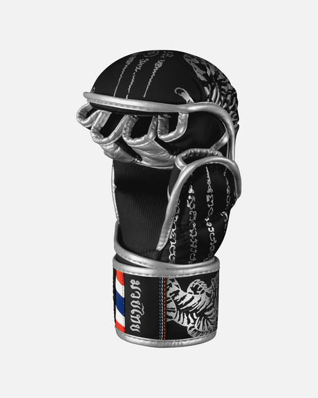 Luvas de sparring MMA Phantom Athletics Muay Thai – Preto/Prata