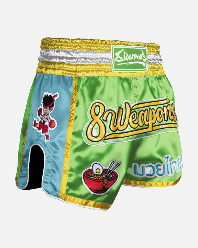 8 WEAPONS Muay Thai shorts Yummy - Grøn
