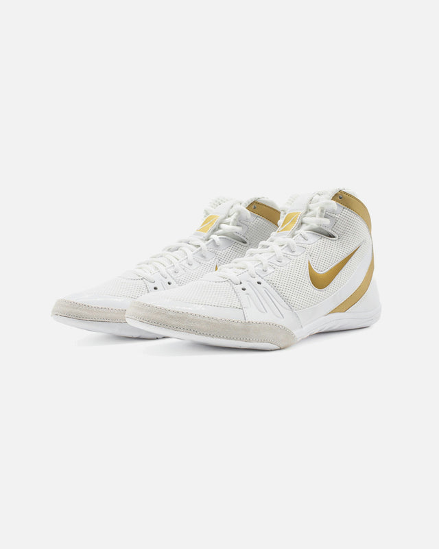 Buty zapaśnicze Nike Freek – Białe/Złote