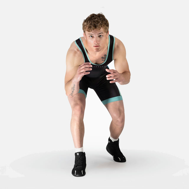 Singlet de lutte Hayabusa Surge – Bleu