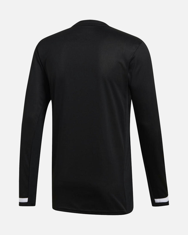 Adidas T19 Dlouhé rukávy Jersey – Černá/Bílá
